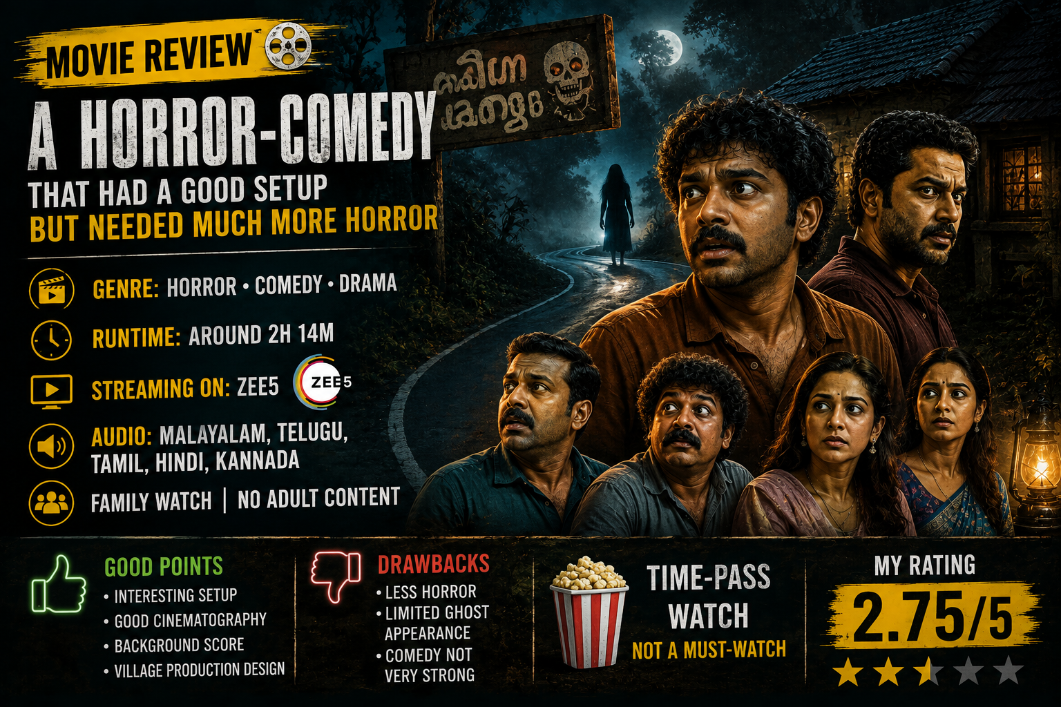 Malayalam horror comedy