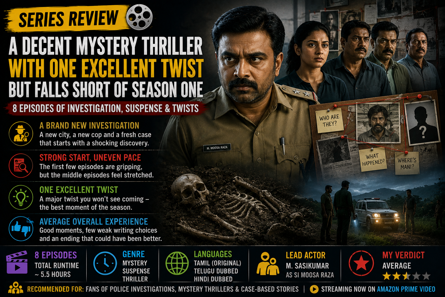 Tamil crime thriller web series