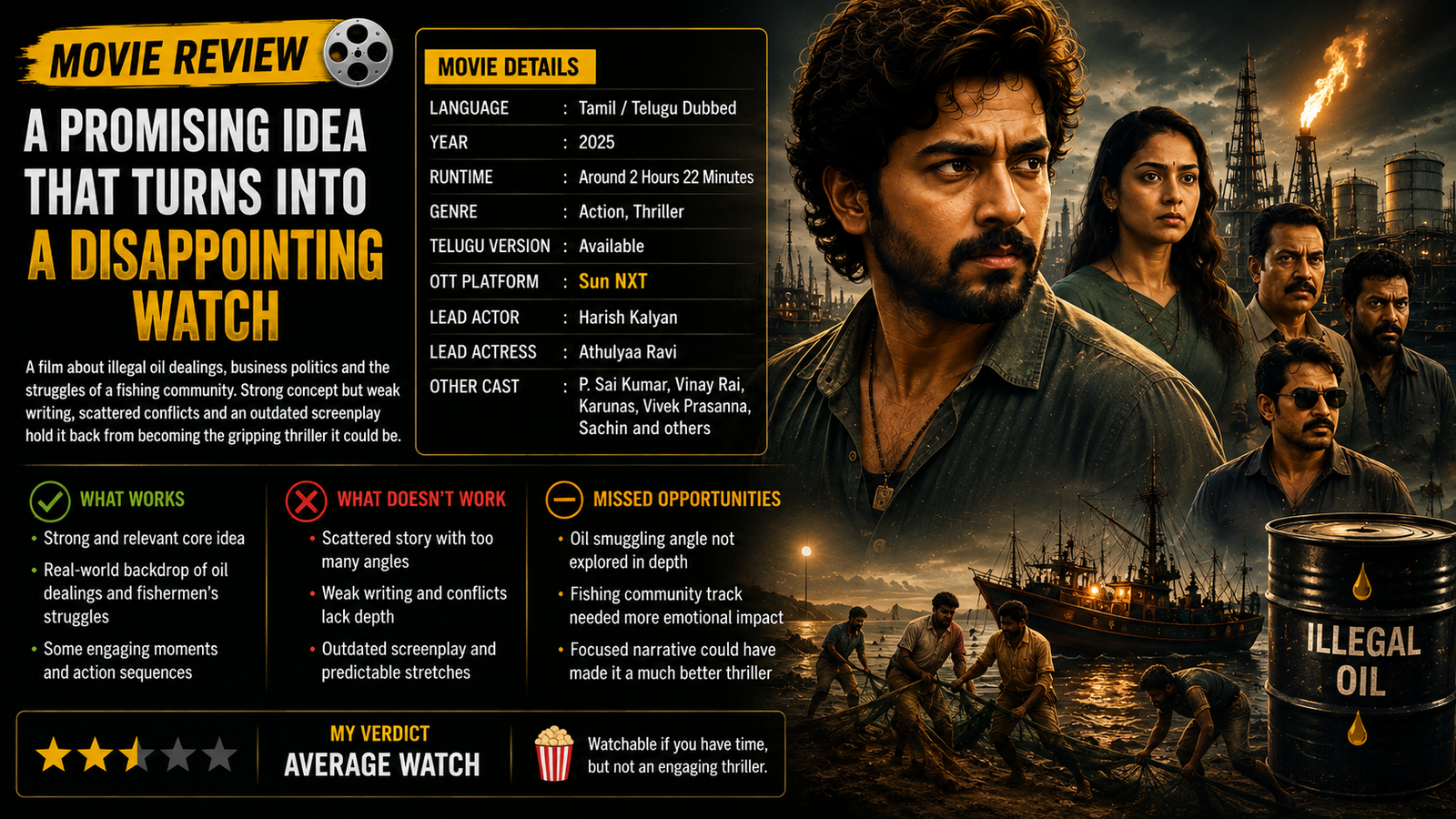 Tamil action thriller