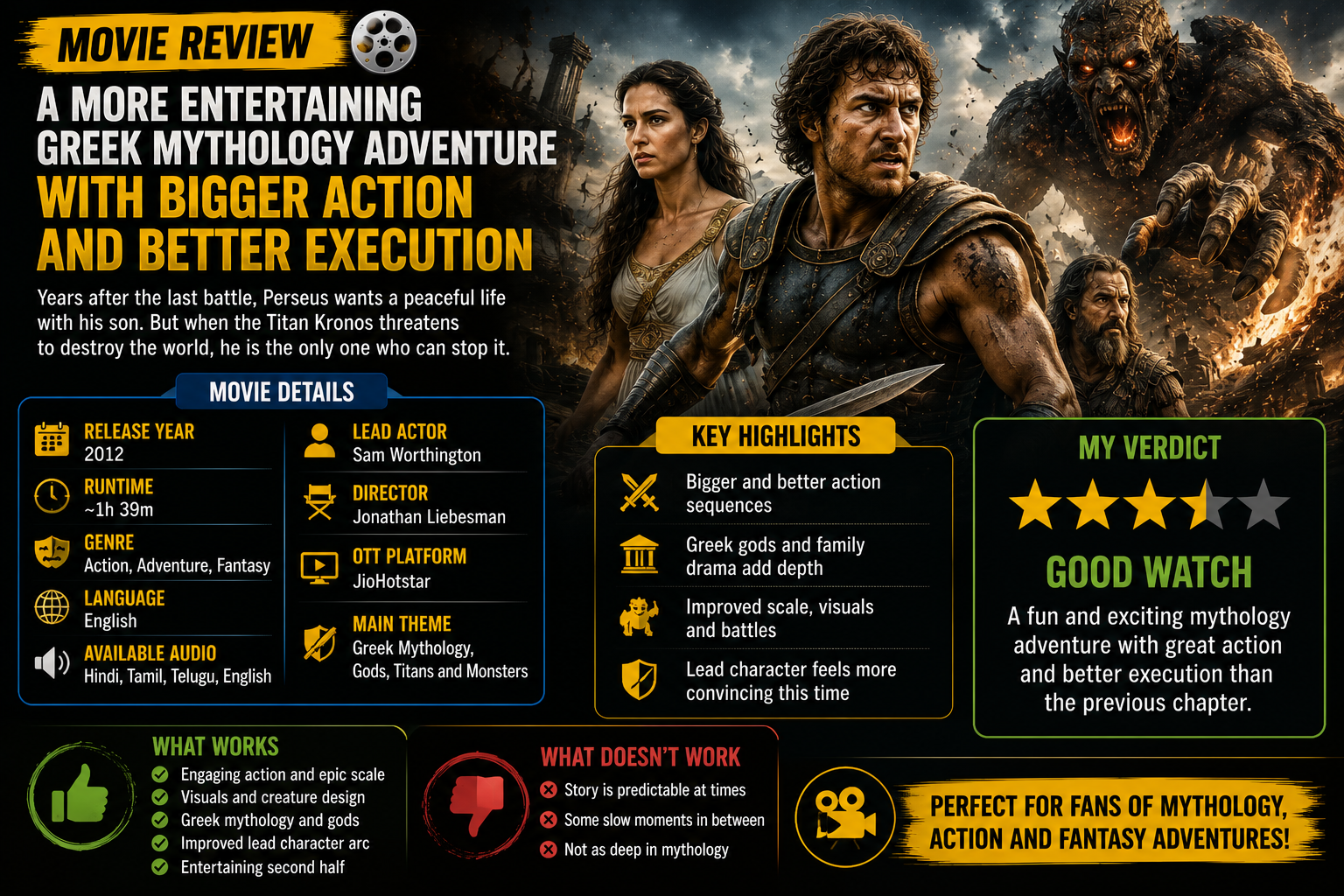 Hollywood fantasy action movies
