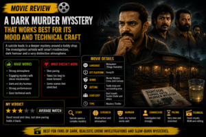 Malayalam murder mystery