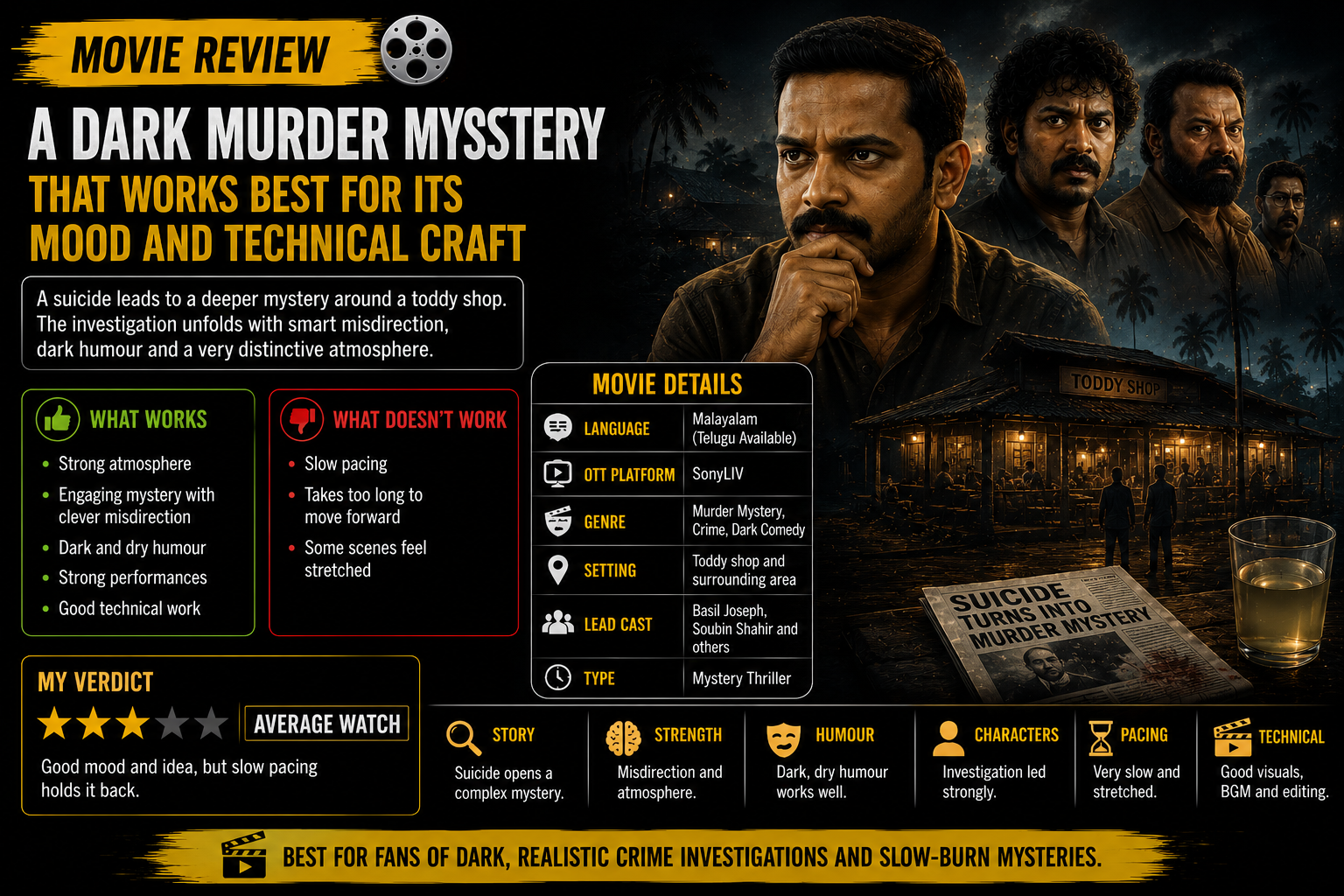 Malayalam murder mystery