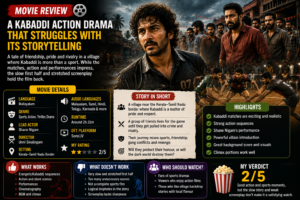 Malayalam sports action thriller