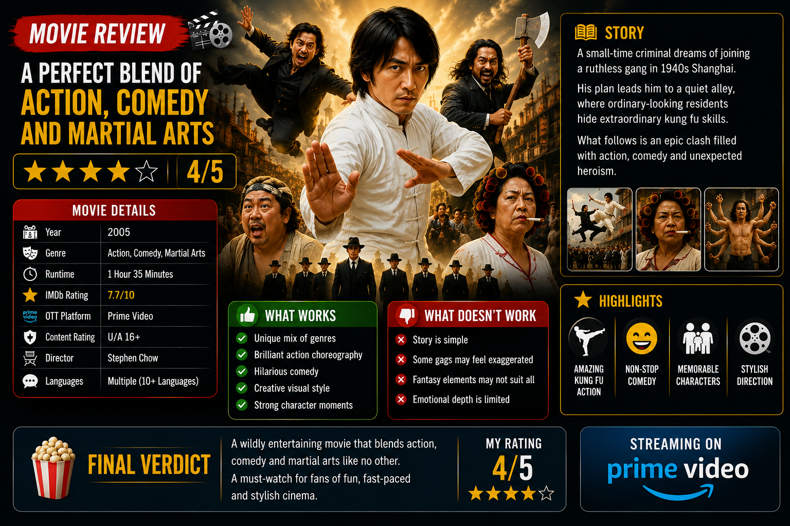 martial arts comedy movies