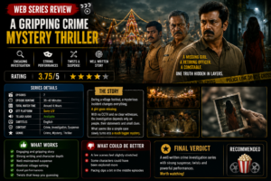 Telugu dubbed crime thriller series