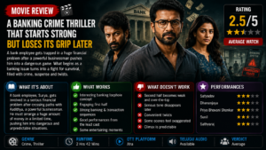 Telugu crime thriller movies